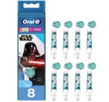 ראשים למברשת שיניים חשמלית לילדים Oral B אורל בי מארז 8 יחידות מלחמת הכוכבים